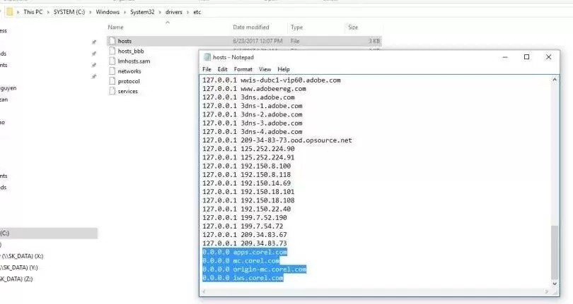 Hướng dẫn Chặn Host